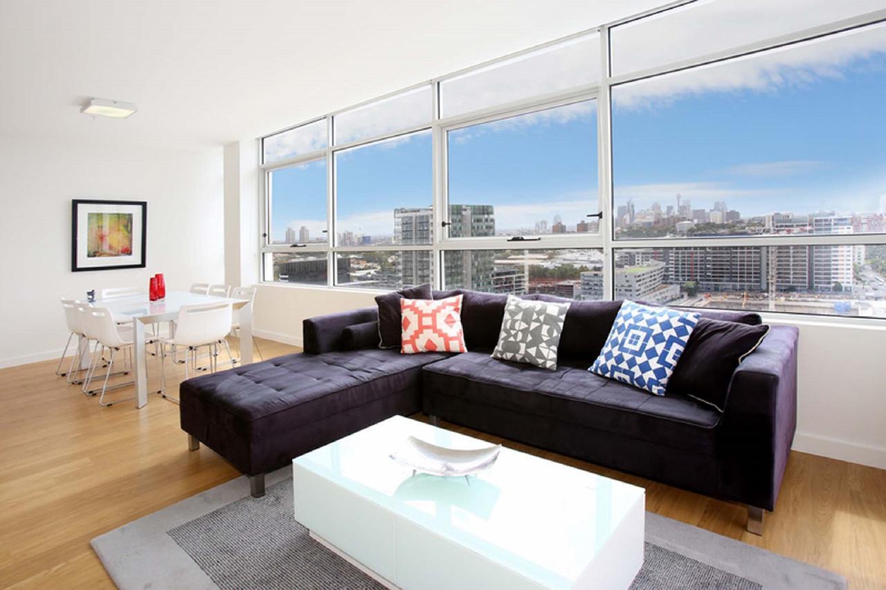 Gadigal Groove - Modern And Bright 3Br Executive Apartment In Zetland With Views Sydney Esterno foto